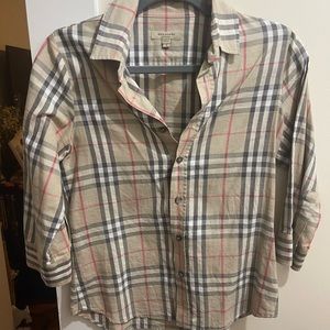 BURBERRY Womens Button up